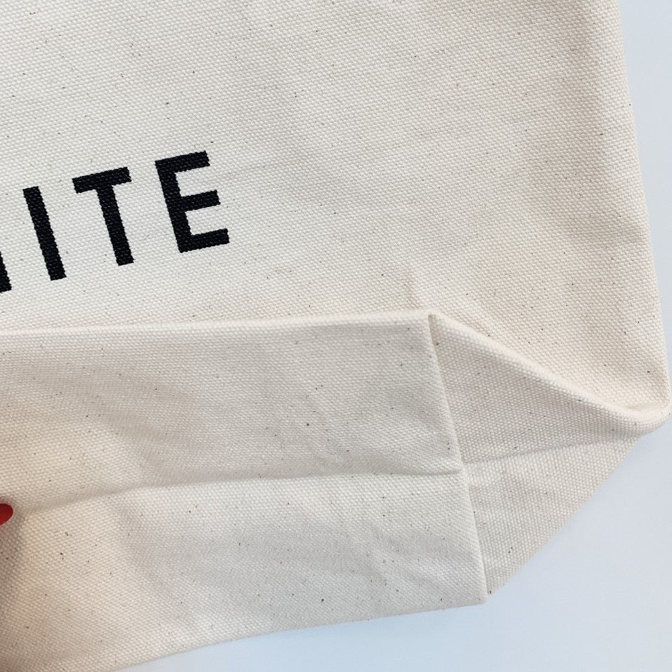 IGNITE Canvas small Tote - IVORY