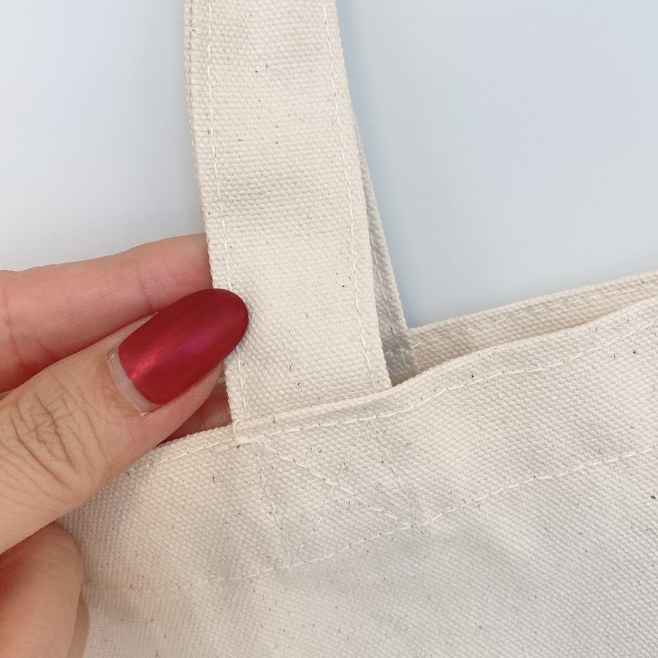IGNITE Canvas small Tote - IVORY