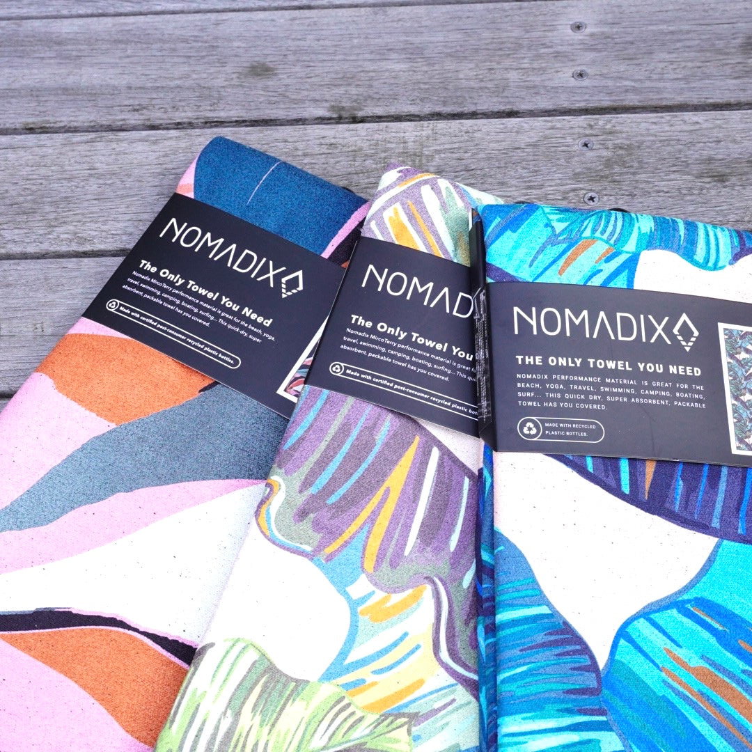 NOMADIX 13 BANANA LEAF GREEN TOWEL