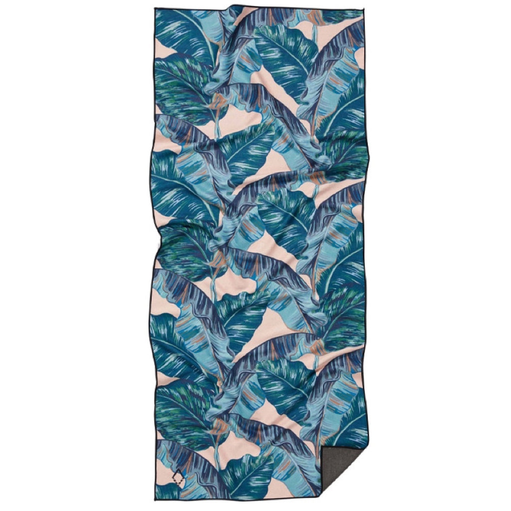 NOMADIX 14 BANANA LEAF TEAL TOWEL